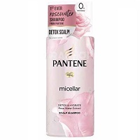 Pantene Micellar Rose Water Shampoo 530ml